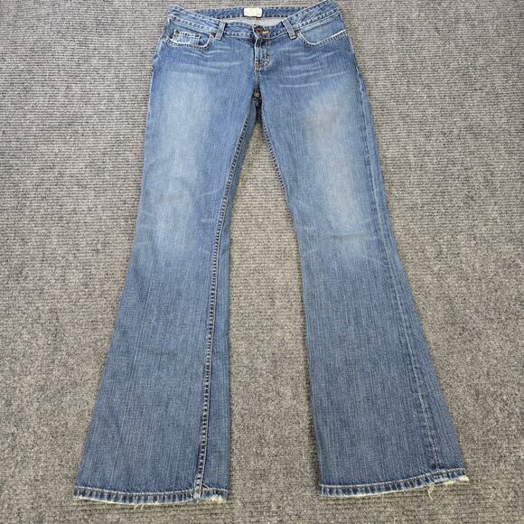 BKE Denim - BKE Stella Jeans Womens 29x33 Blue Low Rise Bootcut Y2K Stretch Tall